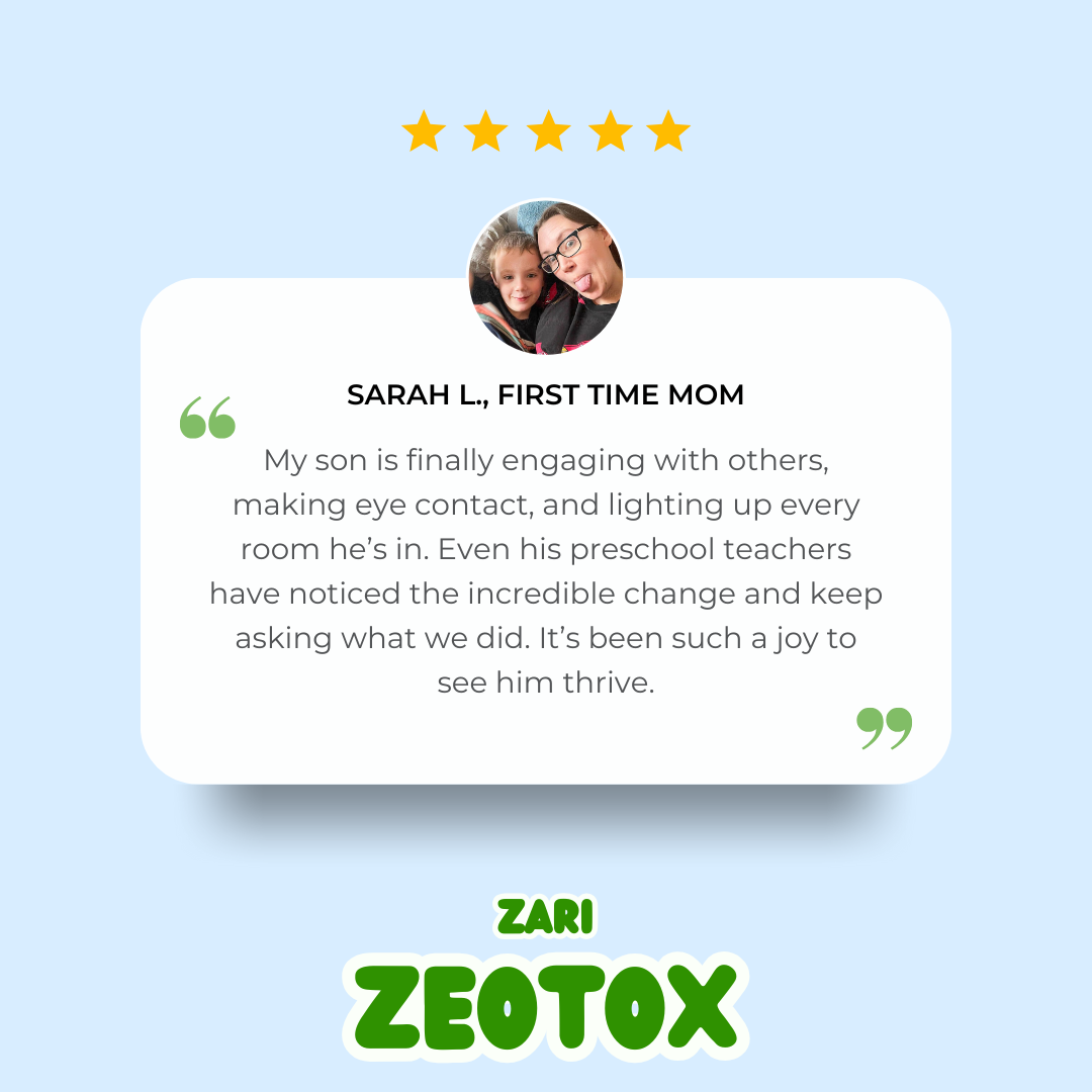 Zeotox - Heavy Metal Detox for Kids