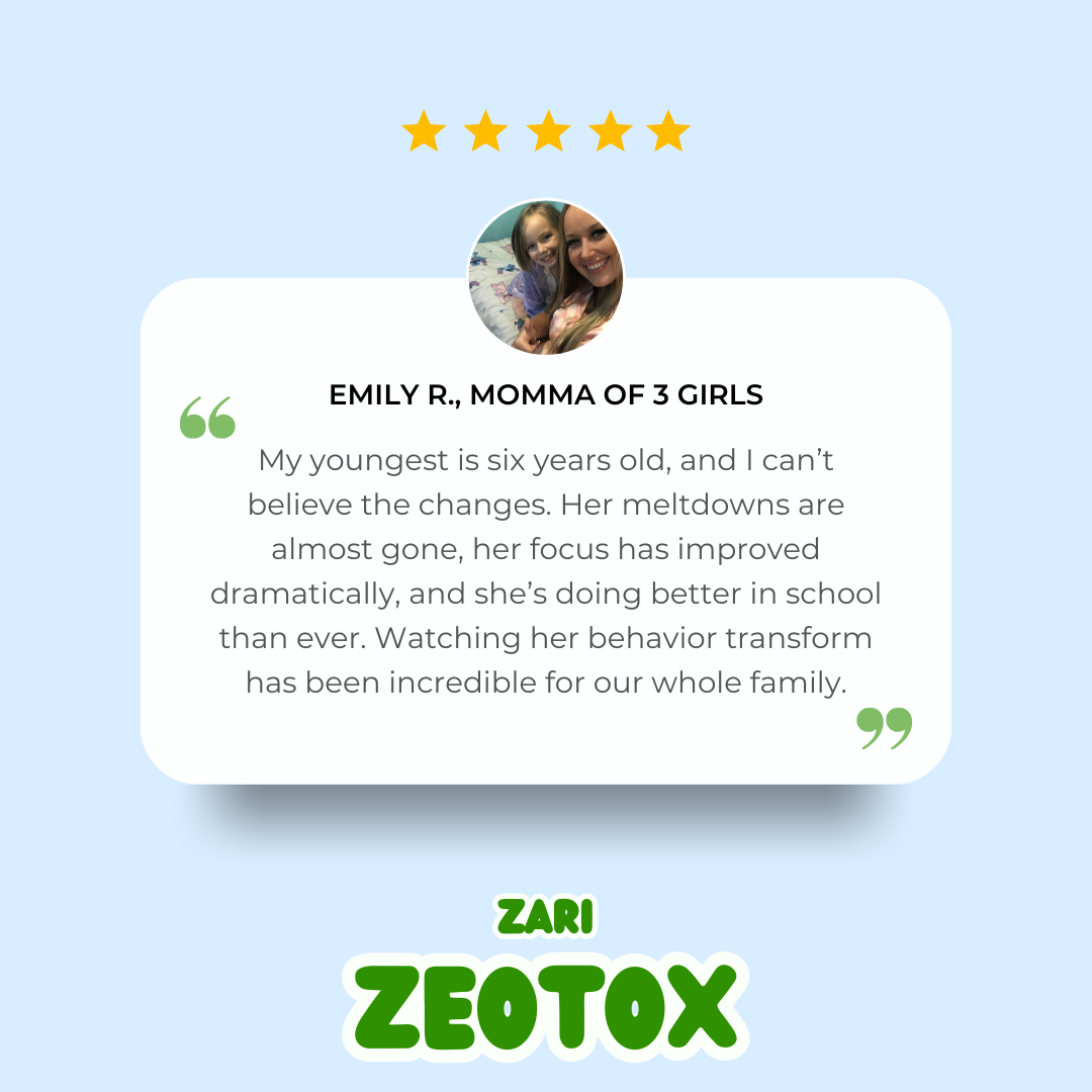 Zeotox - Heavy Metal Detox for Kids