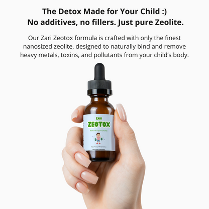 Zeolite Drops - Heavy Metal Detox for Kids