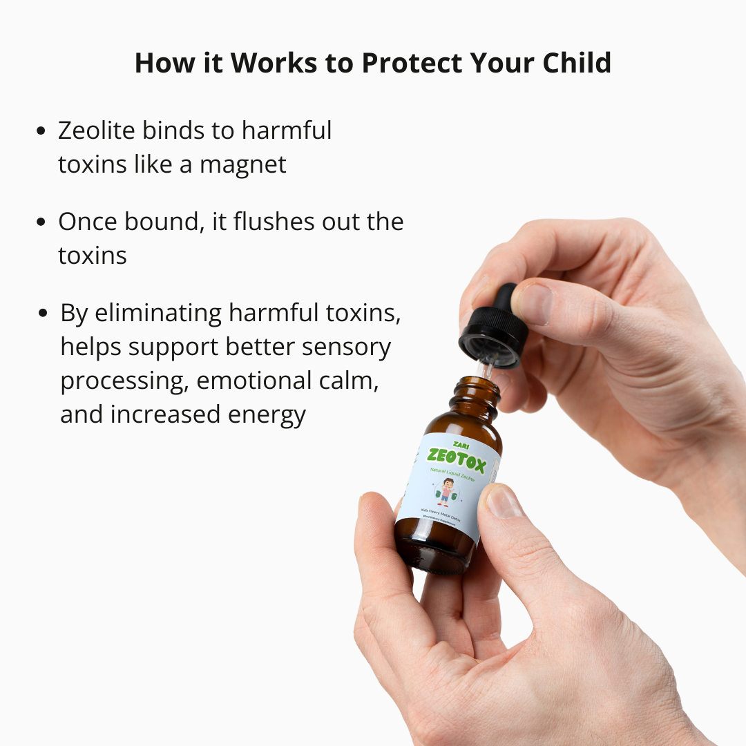 Zeolite Drops - Heavy Metal Detox for Kids