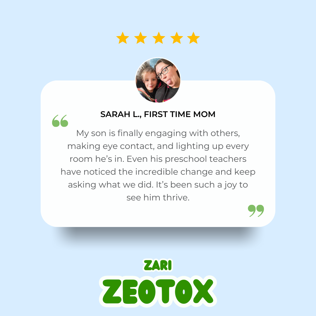 Zeolite Drops - Heavy Metal Detox for Kids