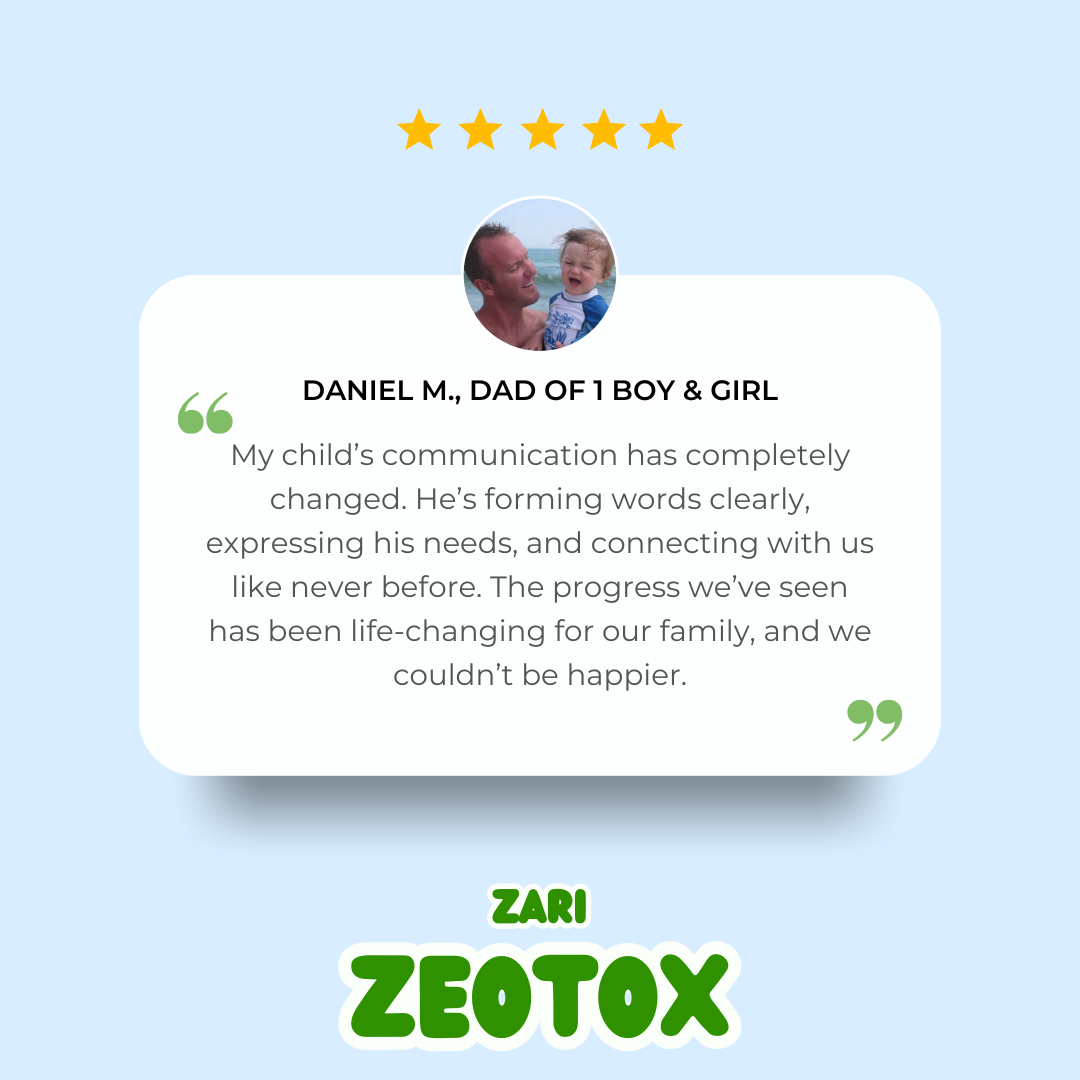 Zeolite Drops - Heavy Metal Detox for Kids