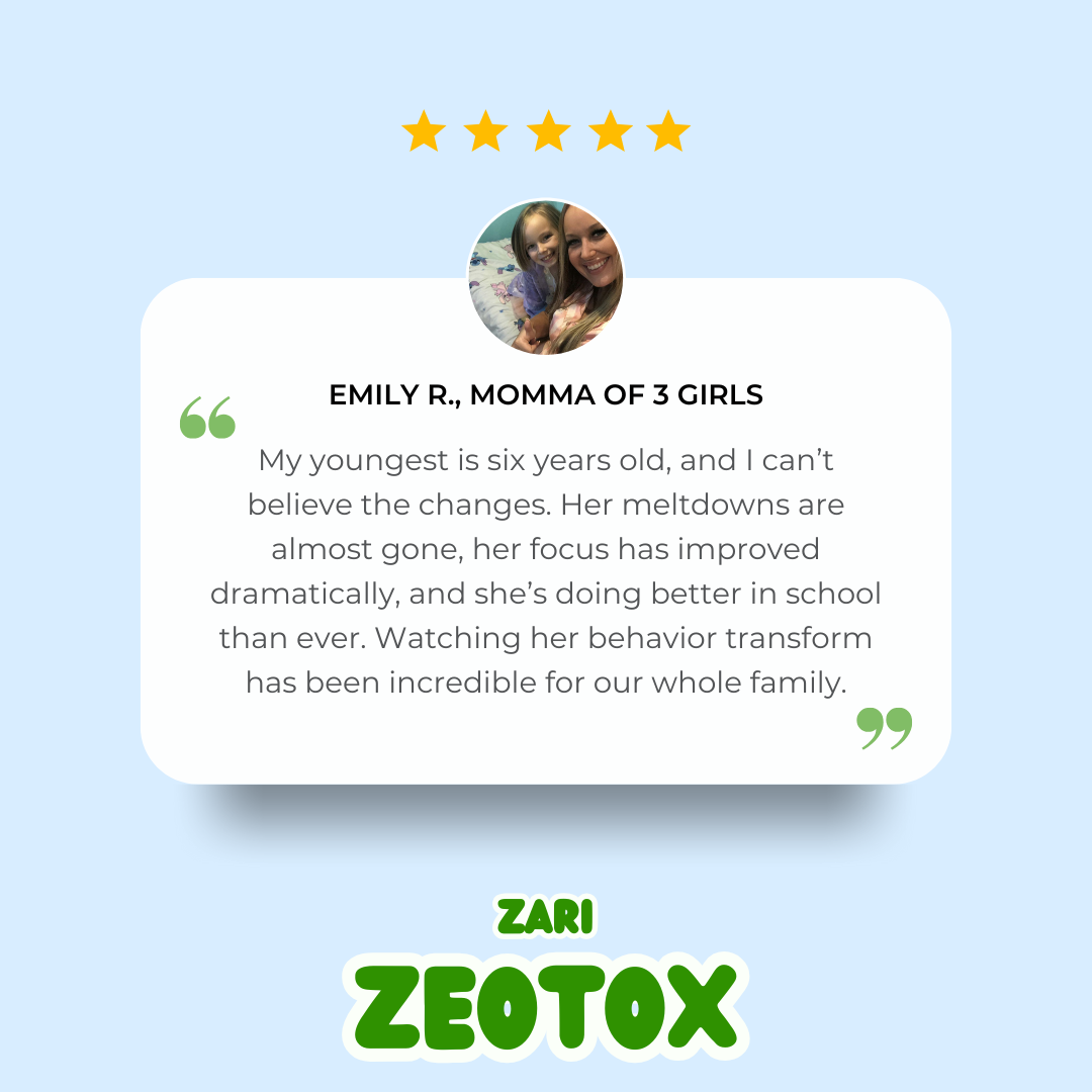 Zeolite Drops - Heavy Metal Detox for Kids