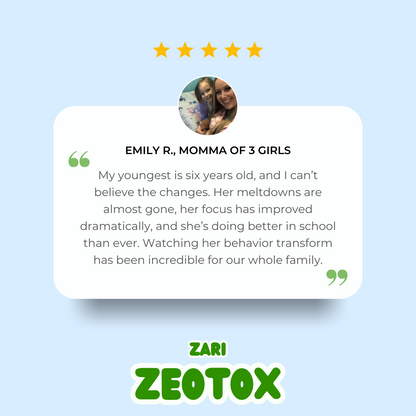 Zeolite Drops - Heavy Metal Detox for Kids